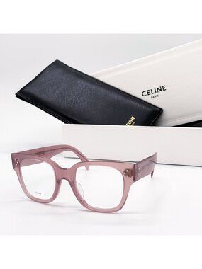 NEW CELINE EYEGLASSES CL50110U 045 PINK WOMEN EYEWEAR